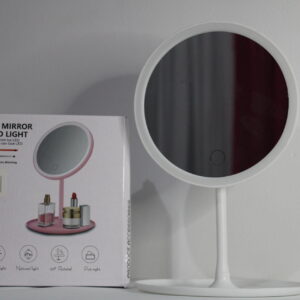 Espejo de maquillaje con luz LED